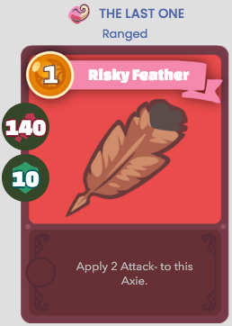 Risky feather