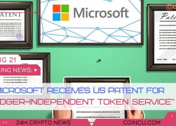 Microsoft Receives US Patent for Independent Token Service | Latest News on 27 Aug 2021 | CryptoNews