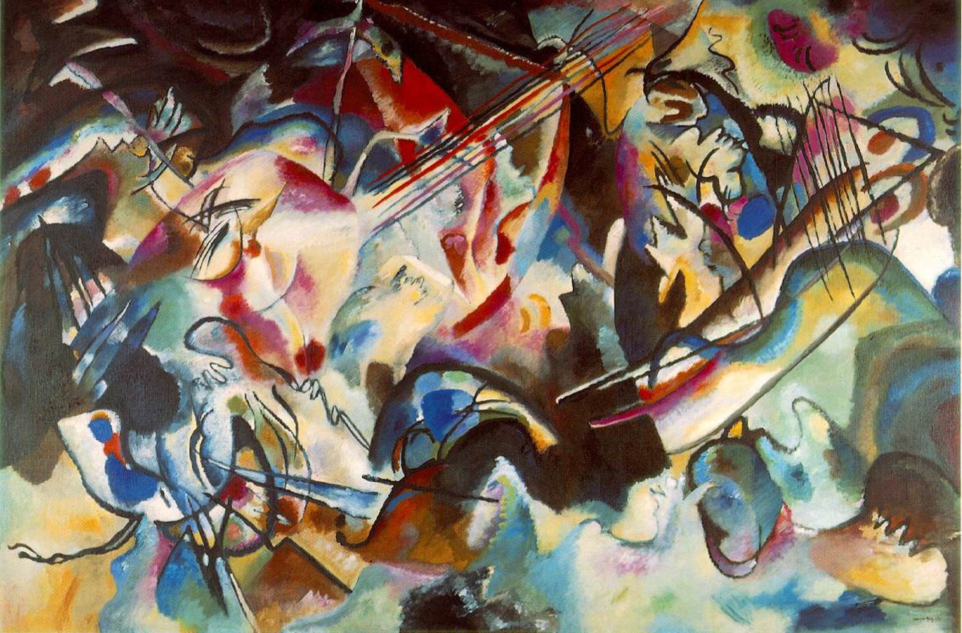 Painting Composition VI by Wassily Kandinsky.  Source: Wikipedia