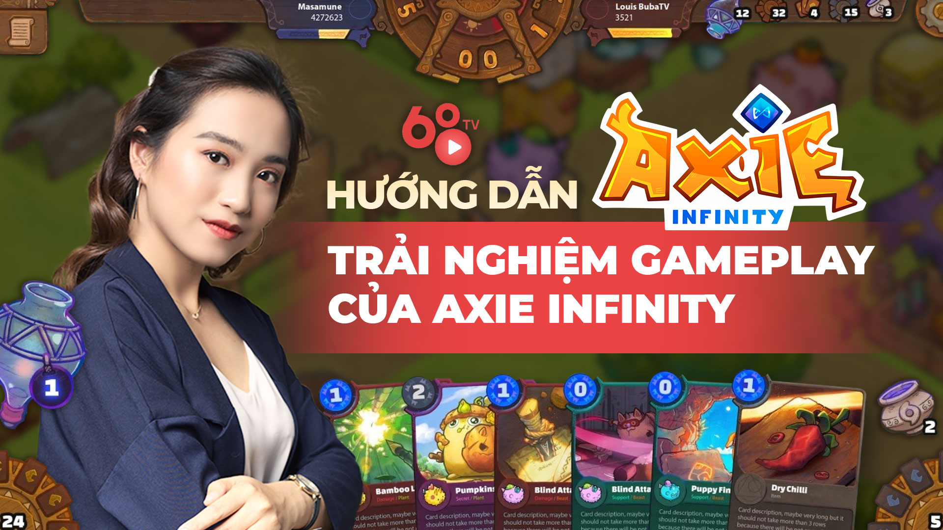 Experience Axie Infinity gameplay - Axie effective PvP and PvE combat experience