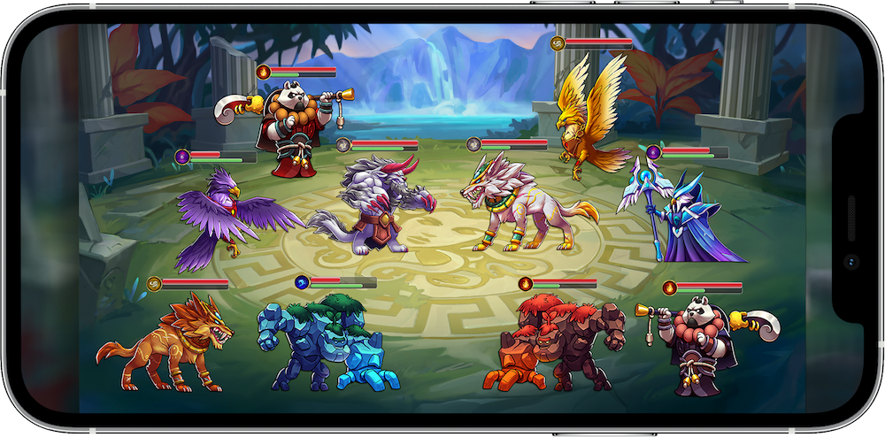 KabyArena battle interface