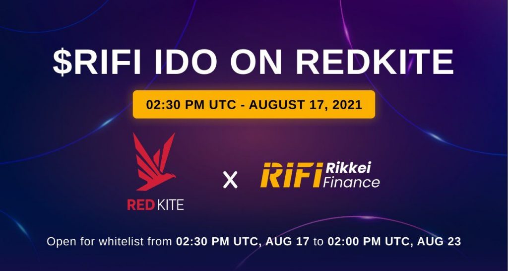 IDO Rikkei Finance (RIFI) whitelist on Red Kite is open