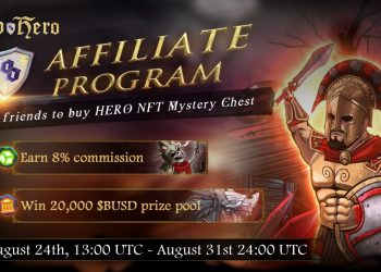 Step Hero announces the "Refer a Friend" bonus for the sale of HERO NFT Mystery Chests