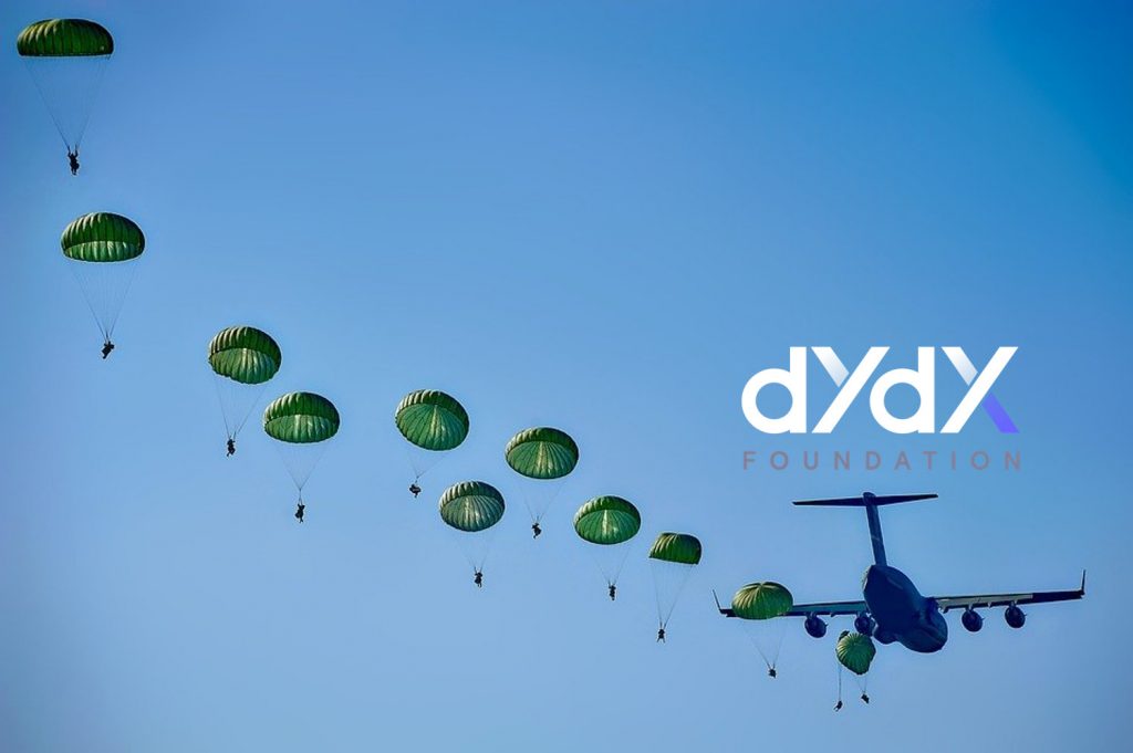 The DeFi dYdX platform launches the governance token, a huge airdrop for users