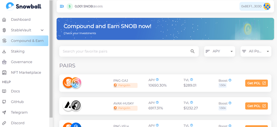 Compound & Earn (SnowGlobes) 