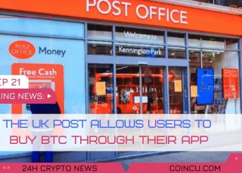 The united kingdom submit will allow customers to get btc by their app | Latest News on 13 Sep 2021 | Crypto News