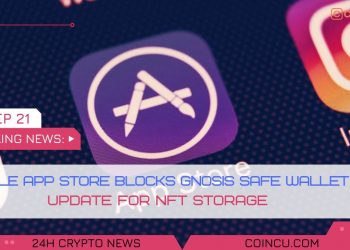 Apple app keep blocks gnosis safe and sound wallet update for nft storage | News on sixteen Sep 2021 | Crypto News