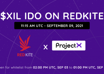 Announcement of whitelist for IDO ProjectX on Red Kite