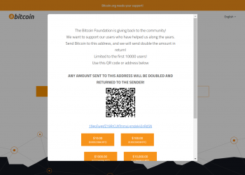 Bitcoin.org website hacked, enter BTC giveaway scam