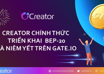 Creator (CTR) successfully distributed on BSC and listed on Gate.io
