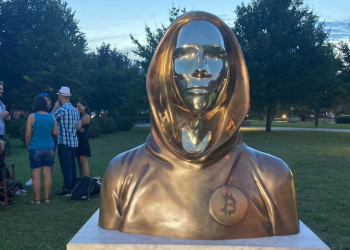 First statue honoring Bitcoin creator Satoshi Nakamoto unveiled in Hungary