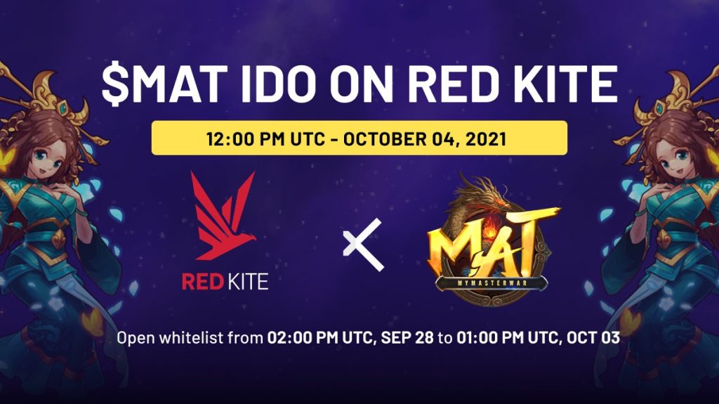 How to participate in the MyMasterWar (MAT) IDO on Red Kite