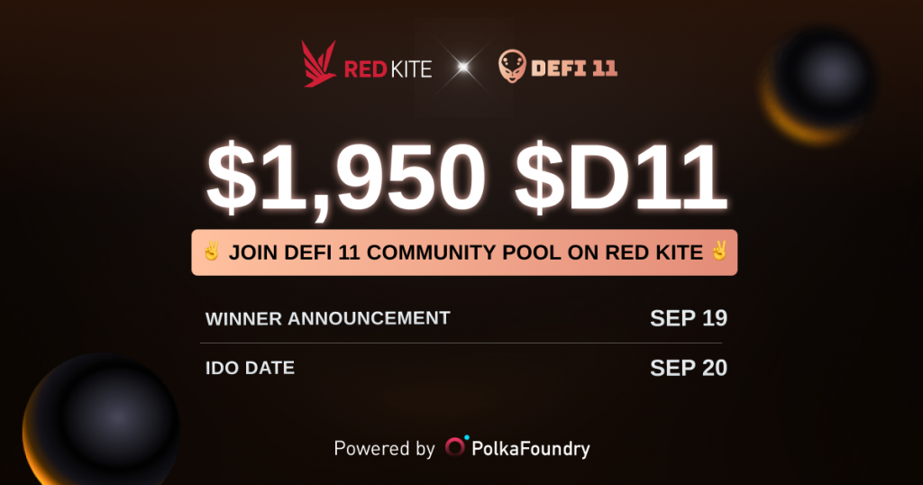 Instructions for joining the Community Pool DeFi11 project (D11)