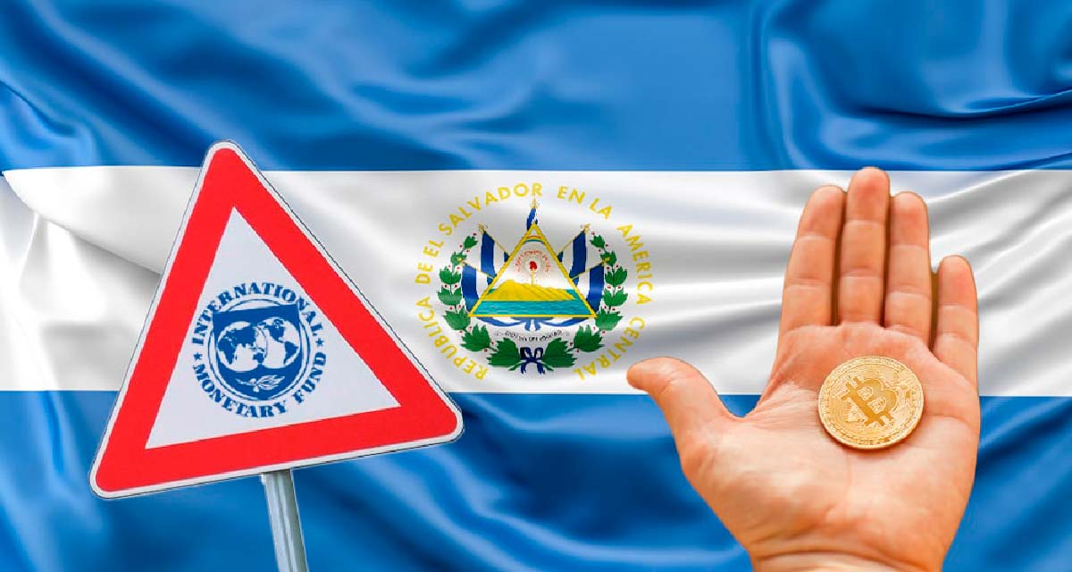 The International Monetary Fund (IMF) sent "ultimatum" Second visit to El Salvador before the launch of Bitcoin Law 