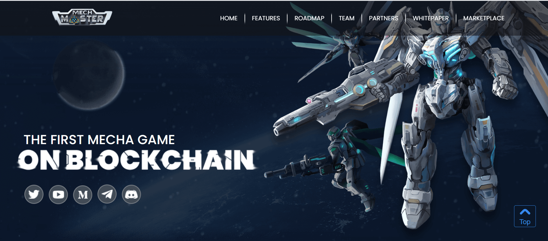 What is the Mech Master (MECH Coin) project?