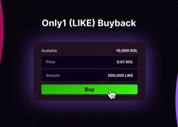 Only1 (LIKE) will buy back 10,000 SOL from the NFT sale event
