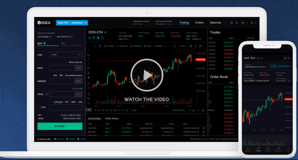 IDEX interface to the floor