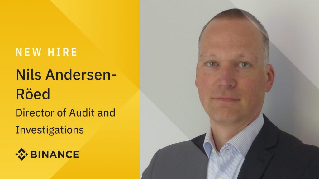 The former European police officer becomes Binance's director of audit and investigation