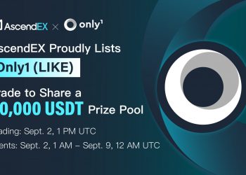 Trade Only1 (LIKE) on AscendEX for a chance to win 90,000 USDT
