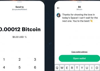 Twitter launches the Bitcoin deposit function directly on the iOS app