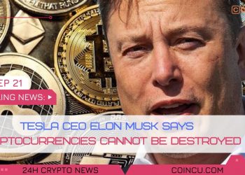 Tesla CEO elon musk cryptocurrencies are unable to destroyed | Latest News on thirty Sep 2021 | Crypto News