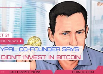 PayPal co founder Peter Thiel says he didnt invest in Bitcoin | News on 22 Oct 2021 | Crypto News