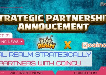 Real realm strategically partners with Coincu | Latest News on 24 Oct 2021 | Crypto News