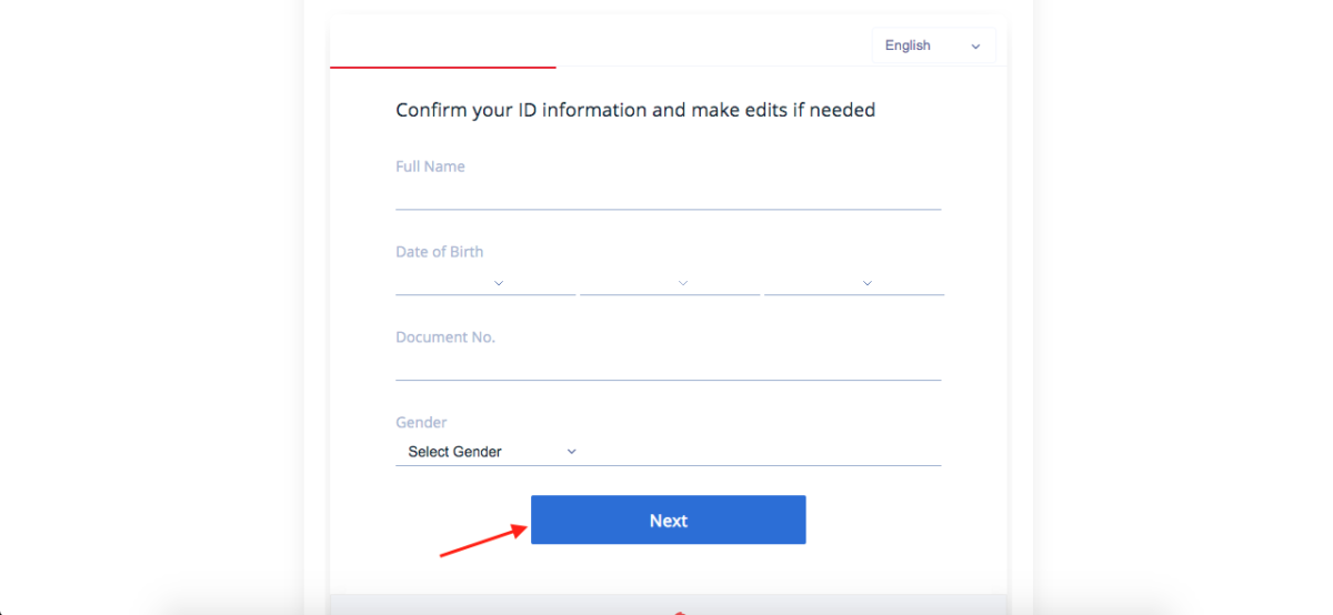 Enter your personal details