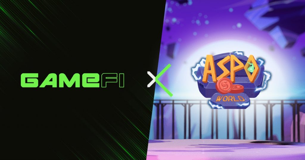 ASPO World (ASPO) is the latest project to host IGO and INO on GameFi