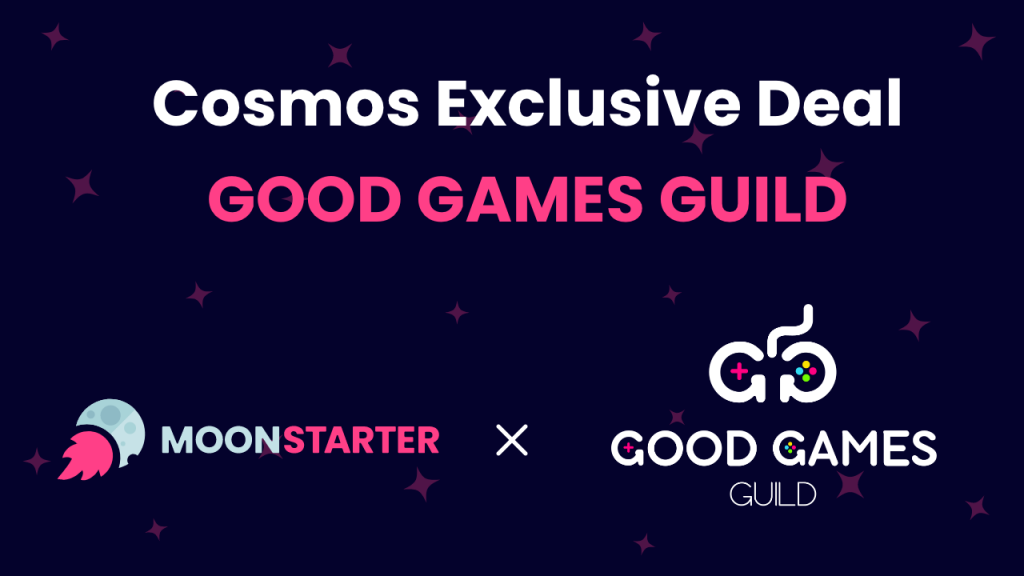 Announcement to Cosmos Staker on Good Games Guild