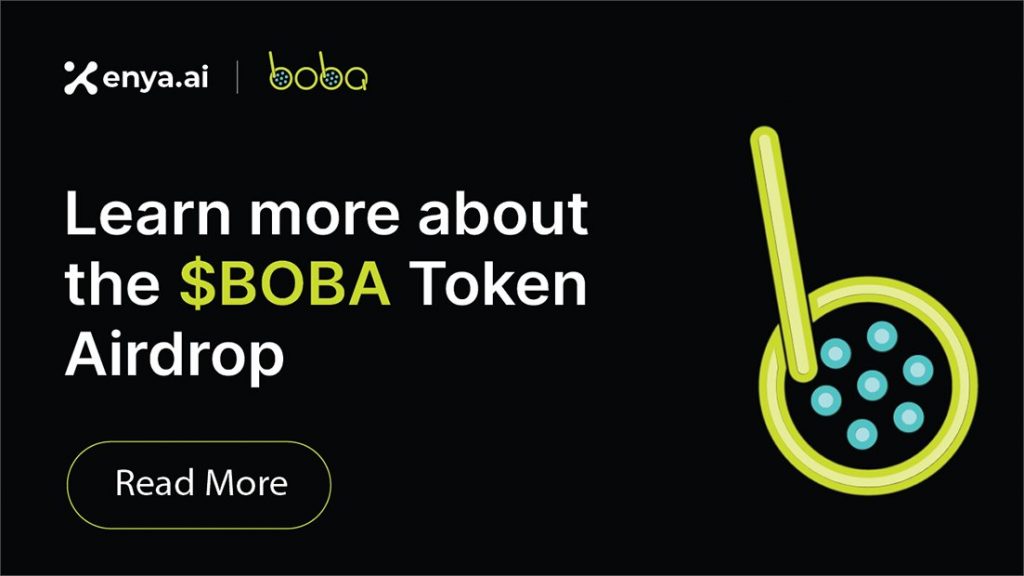 Boba Network will distribute BOBA tokens to OMG holders in November