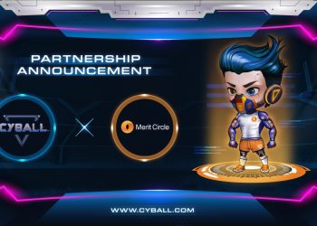 CyBall - hottest NFT gaming project today announces partnership with Merit Circle Decentralized Gaming Guild