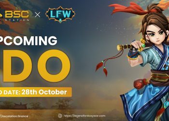 Legend of Fantasy War (LFW) will be IDO on BSCSstation