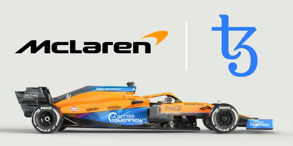 McLaren F1 team launches NFT collection on Tezos (XTZ)