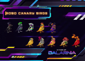 Mines of Dalarnia launches NFT Robo Canary Genesis