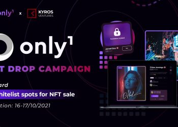 Only1 Event - Drop NFT Campaign with a total of 10 rewards in whitelist for the NFT sale from 18 to 20 October on Only1