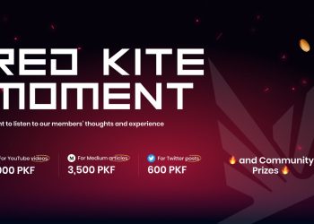 Red Kite Moment - Huge community airdrop event with a total prize pool of 12,600 PKF