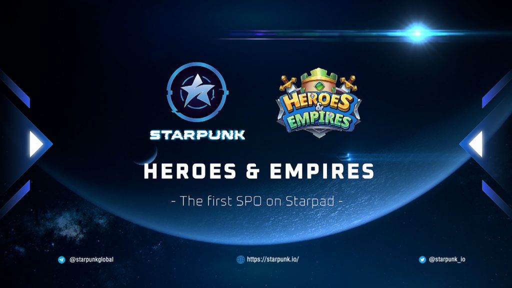 Starpunk announces the first SPO on Starpad: Heroes & Empires