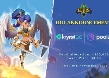 The Elpis Battle game will host IDOs on 2 platforms KrystalGO and Poolz