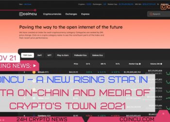 Coincu – A new growing star in Crypto’s town 2021 | Latest News on 04 Nov 2021 | Crypto News