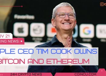 Apple CEO Tim Cook owns Bitcoin and Ethereum | Latest News on ten Nov 2021 | Crypto News
