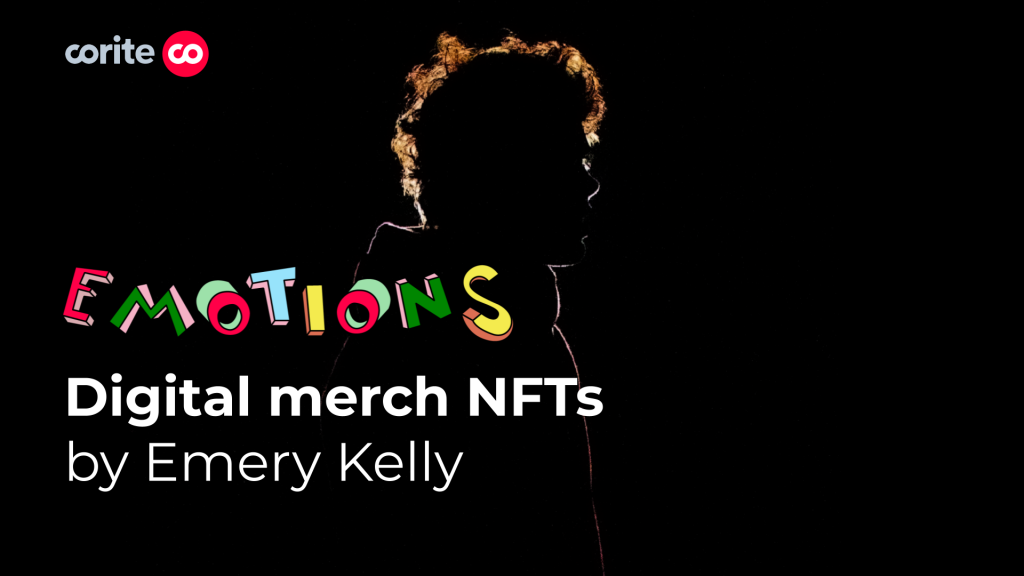 Corite launches Emery Kelly's NFT "Emotions" collection, exploring how music and painting can be combined