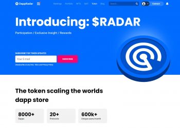 DappRadar launches RADAR .Token 4 DappRadar launches RADAR .Token