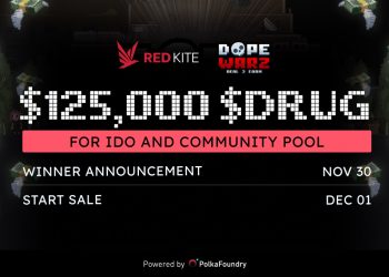 DopeWarz (DRUG) launches IDO on Red Kite
