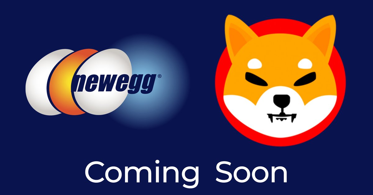 Ecommerce giant Newegg confirms that Shiba Inu (SHIB) will soon be available on the platform