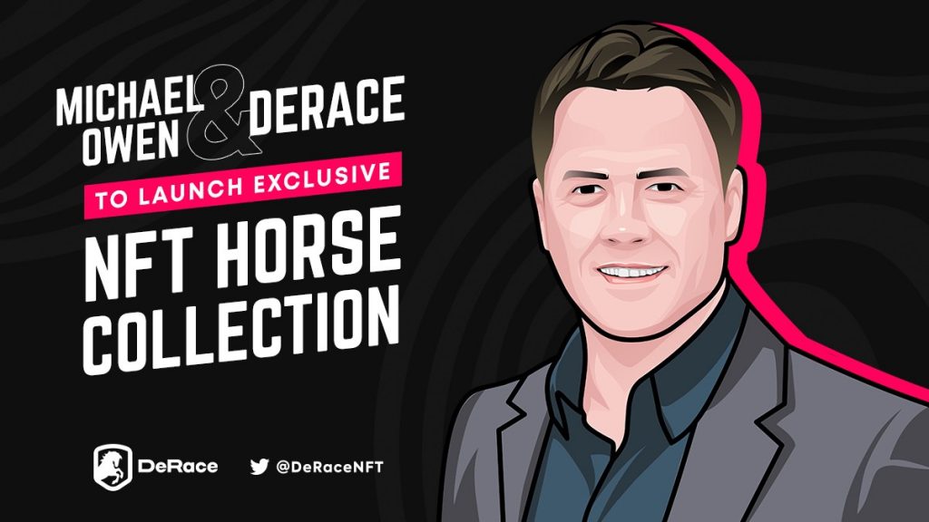 "Galop" with the purebred horses of football legend Michael Owen in DeRace Metaverse