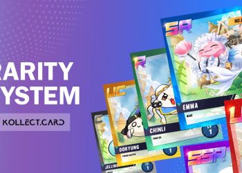 Kollect (KOL) introduces the NFT card system with 6 different rarities