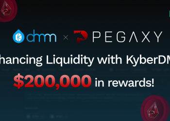 Pegaxy collaborates with KyberDMM DEX to launch a liquidity extraction campaign