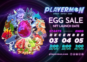 Playermon (PYM) launches 3 potential NFT egg sales