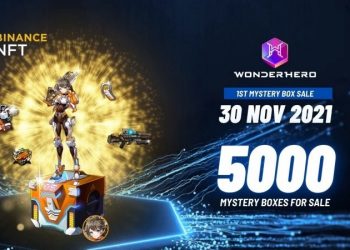 WonderHero Mystery Box (WND) will be available on Binance NFT on 11/30